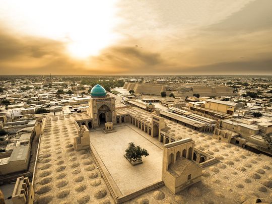 Bukhara, Uzbekistan skyline