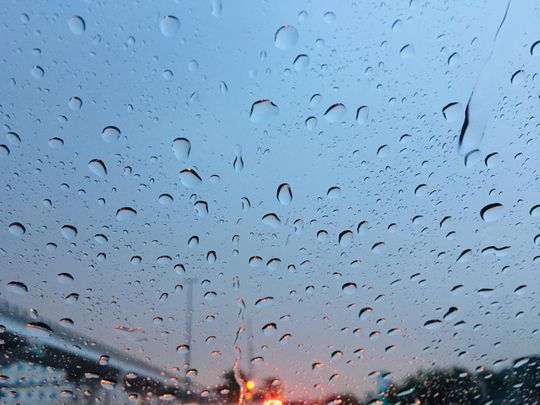Rains in Dubai