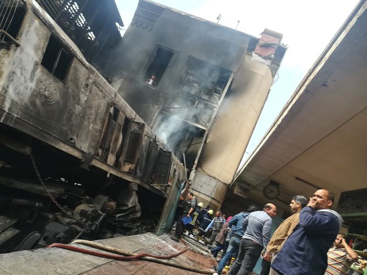 Cairo Train crash