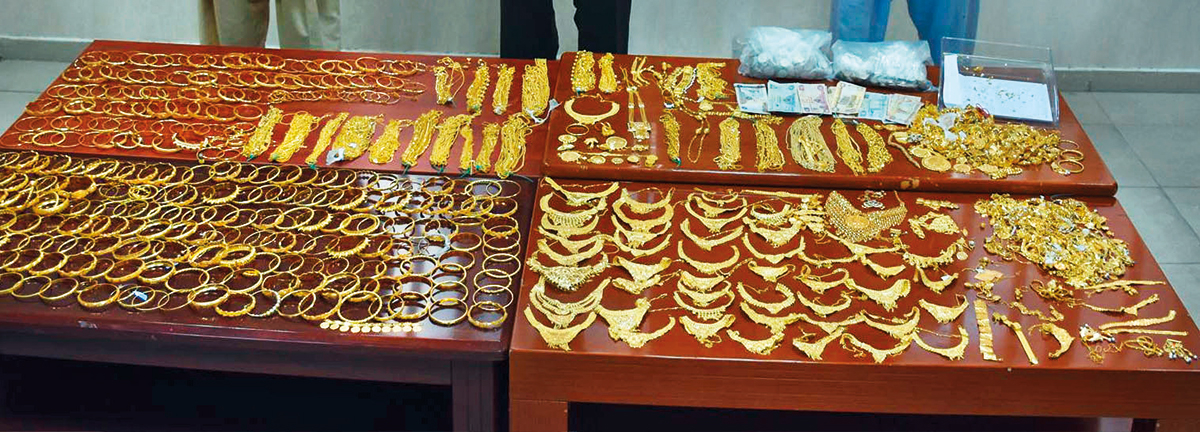 Police arrest three gold thieves in Abu Dhabi over heist worth Dh2.4 million | Crime – Gulf News