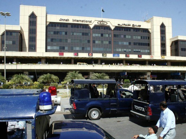 Jinnah International Airport in Karachi 0202