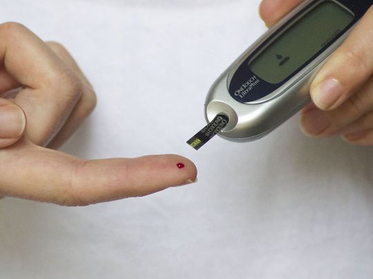 Diabetes Blood Finger Glucose Diabetic Test Meter