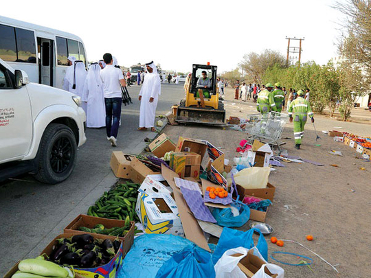 Al Ain Municipality rotten food