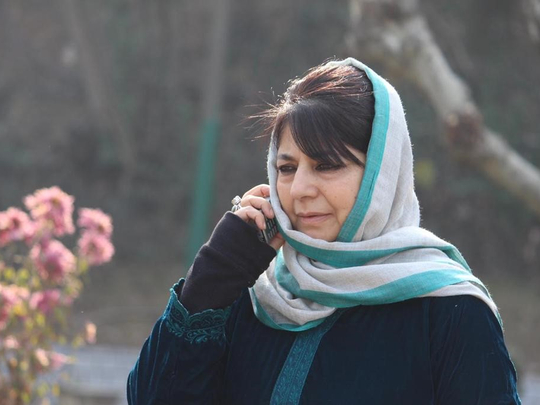 Mehbooba Mufti, the first woman Chief Minister of Jammu and Kashmir 012