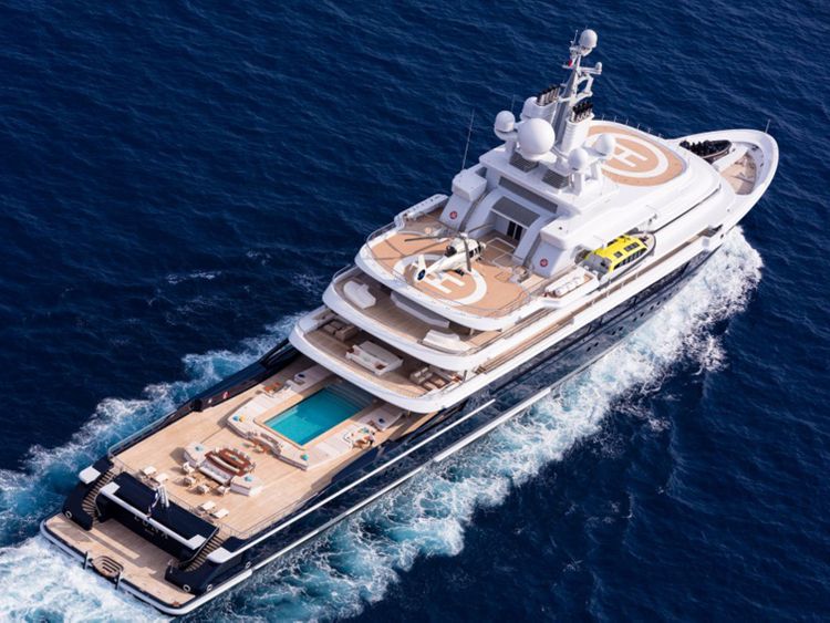 Russian Tycoon Wins Right To Keep Dubai Docked Super Yacht Uae Gulf News