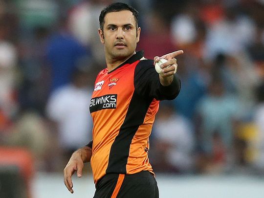 Sunrisers Hyderabad's bowler Mohammad Nabi