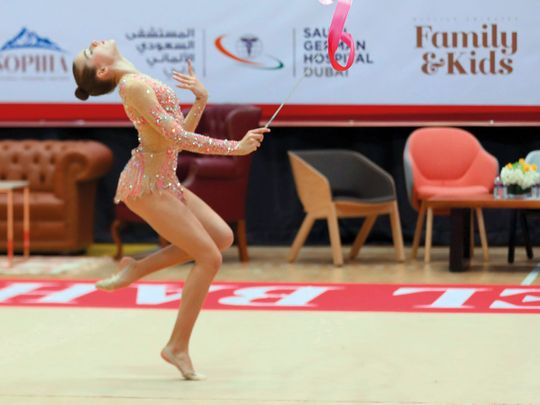Rhythmic Gymnastics Cup in Dubai this weekend