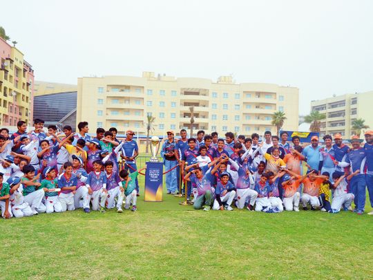 The ICC World Cup when it visited the Maxtalent Academy