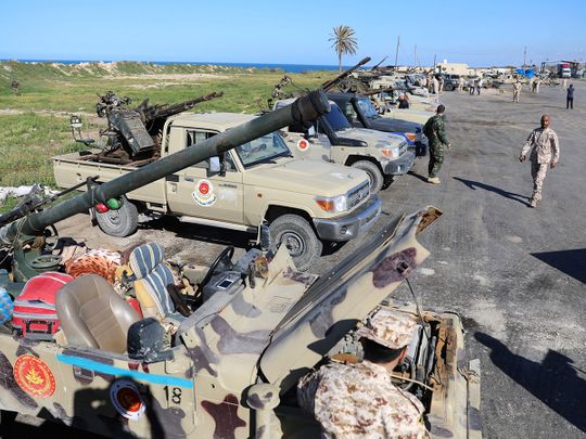 Military vehicles of Misrata forces