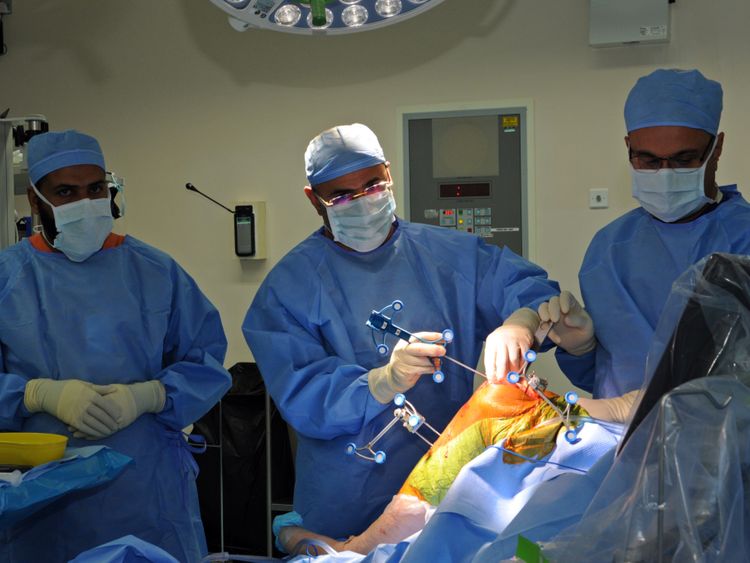 Robotassisted knee replacement in UAE gives new hope to