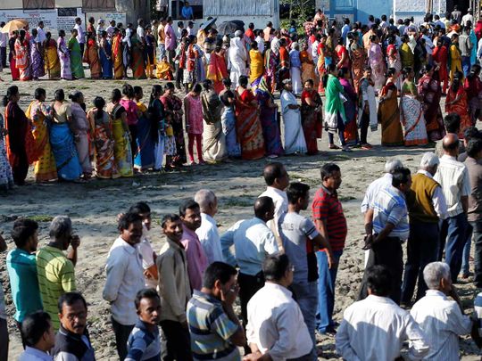 India voting West Bengal 20190411