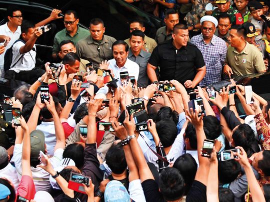 Indonesian President Joko Widodo