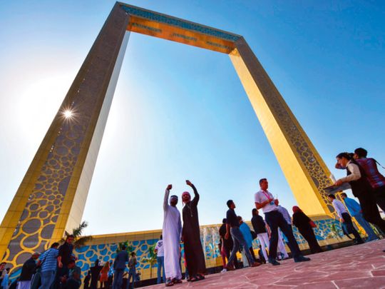 Dubai Frame wins leisure tourism award