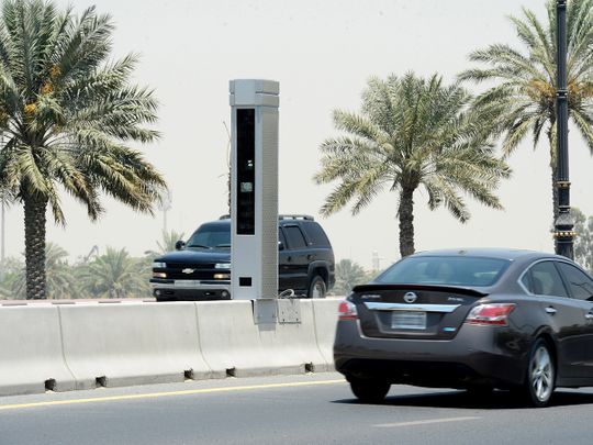 Sharjah drivers assured after speed camera malfunctions