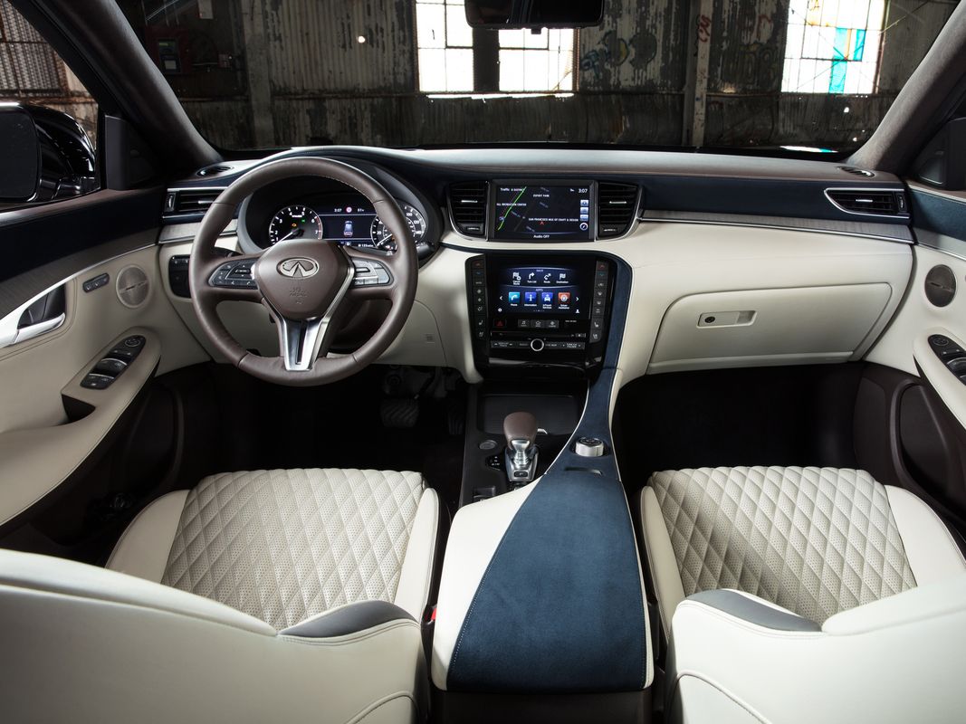 QX50 interior shot