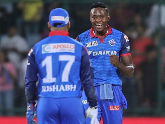 Delhi Capitals players Kagiso Rabada