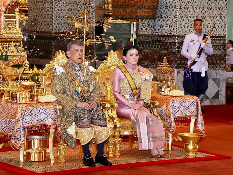 Thailand's King Maha Vajiralongkorn is crowned as Rama X ...