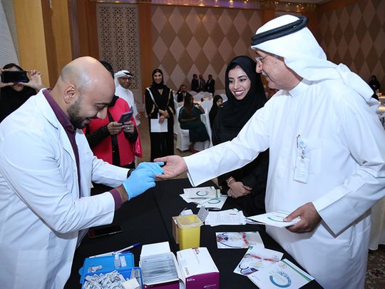 DHA Dubai with Hepatitis C campaign