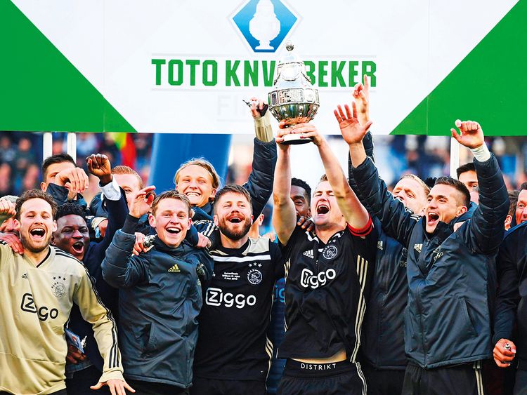 Ajax beat Willem II to take the KNVB Cup for first time since 2010 