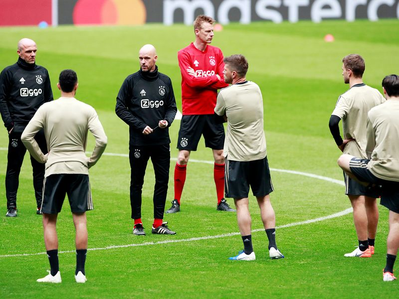 Ajax coach Erik ten Hag