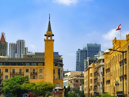 Lebanon skyline