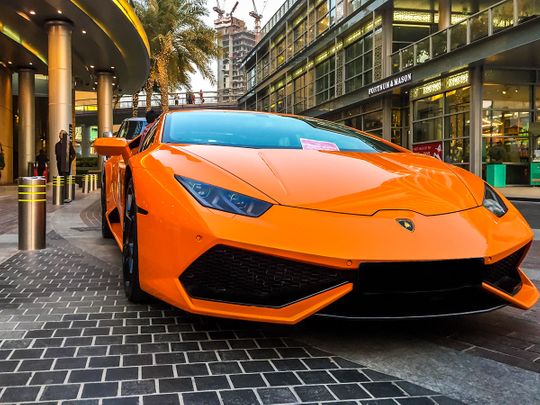 Lamborghini in Dubai 