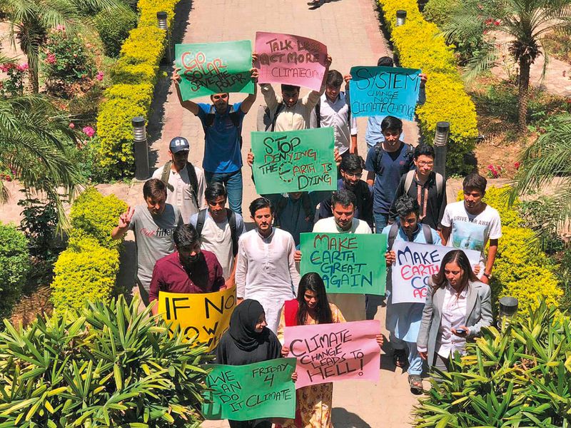 Students from Szabist University Islamabad