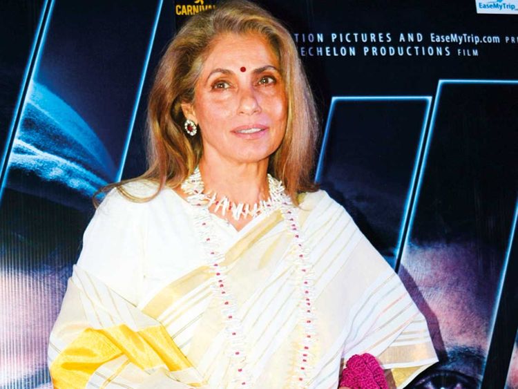 Dimple Kapadia Lands Role In Christopher Nolan S Film Bollywood Gulf News