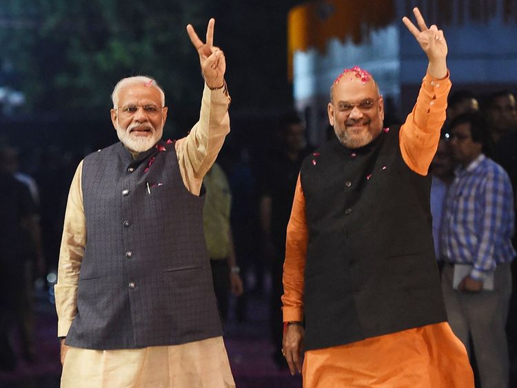 Image result for Narendra modi-and-amit shah