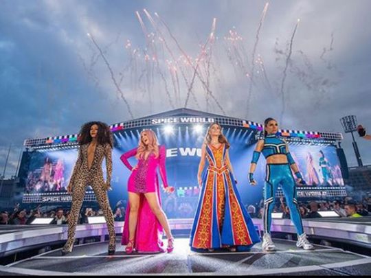 Spice Girls planning to wrap up world tour at Glastonbury: reports