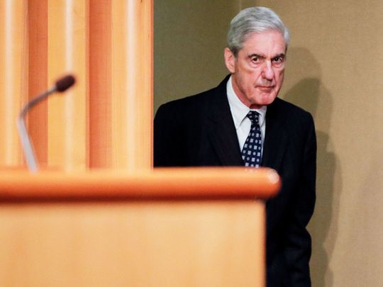 US Special Counsel Robert Mueller 
