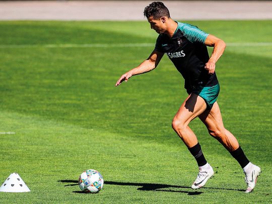 Star forward Cristiano Ronaldo