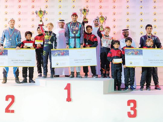 Winners of the Karting Championship