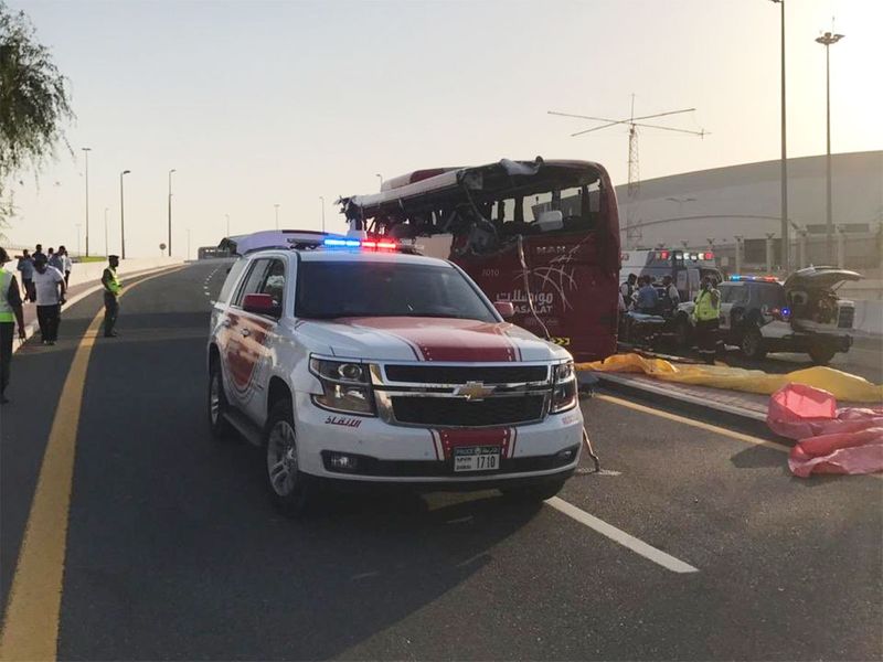 15 people killed in bus accident in Dubai