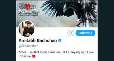 Love Pakistan Post On Amitabh Bachchan S Hacked Twitter