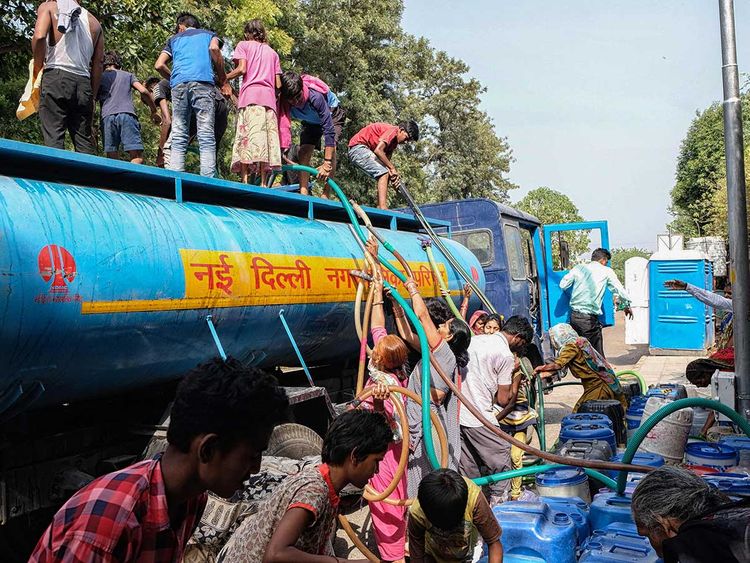 Water tankers a lifeline for India’s parched villages | India – Gulf News