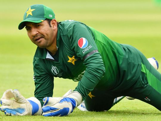 Pakistan's captain Sarfaraz Ahmad