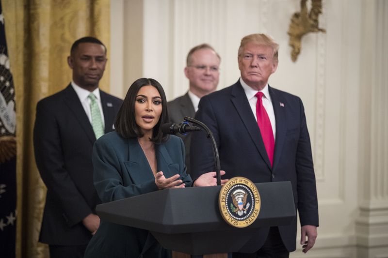 Kim Kardashian celebrates release of inmate she advocated for ...
