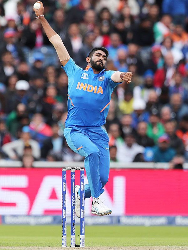 India's Jasprit Bumrah bowls a delivery