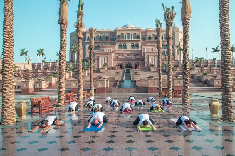 International Day of Yoga in Abu Dhabi