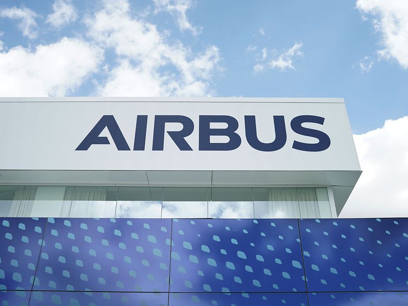The Airbus SE logo 