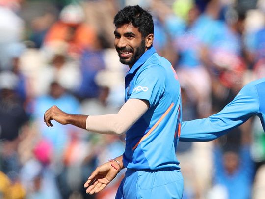 India's Jasprit Bumrah