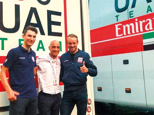 Kristoff, Bystrom renew contract with UAE Team Emirates