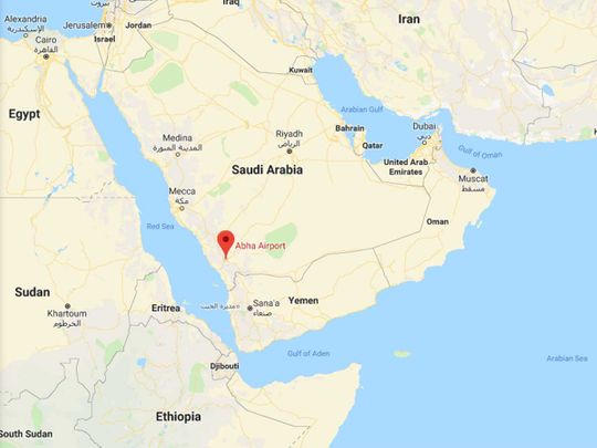 Suspected drone attack on Saudi Arabia 01