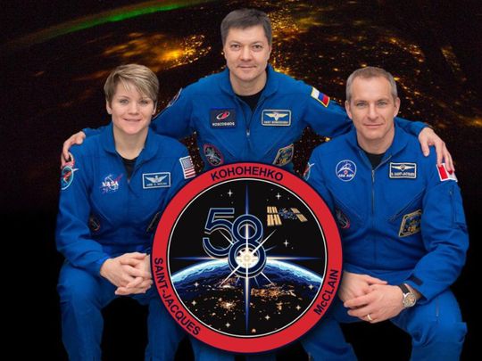 Canadian, Russian, American back on Earth from space station