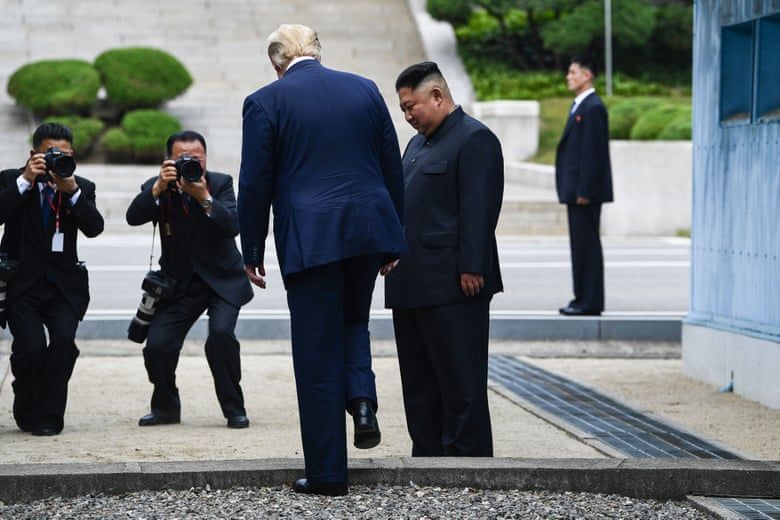 Trump DMZ North Korea