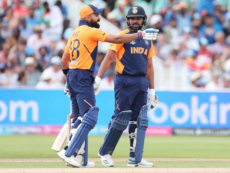 India vs England ICC World Cup 2019: Virat Kohli & Co flaunt orange jersey;  Twitter divided over colour choice - BusinessToday