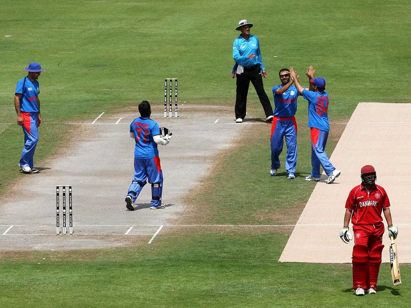 Afghanistan cricket players