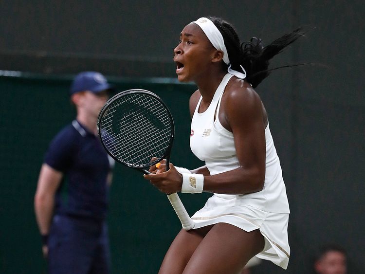 15 Year Old Cori Gauff Continues Magical Wimbledon Run Tennis Gulf News