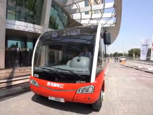 Dubai's new mini-buses 